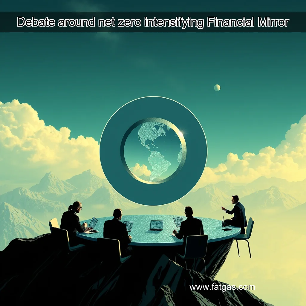 You are currently viewing Debate around net zero intensifying  Financial Mirror