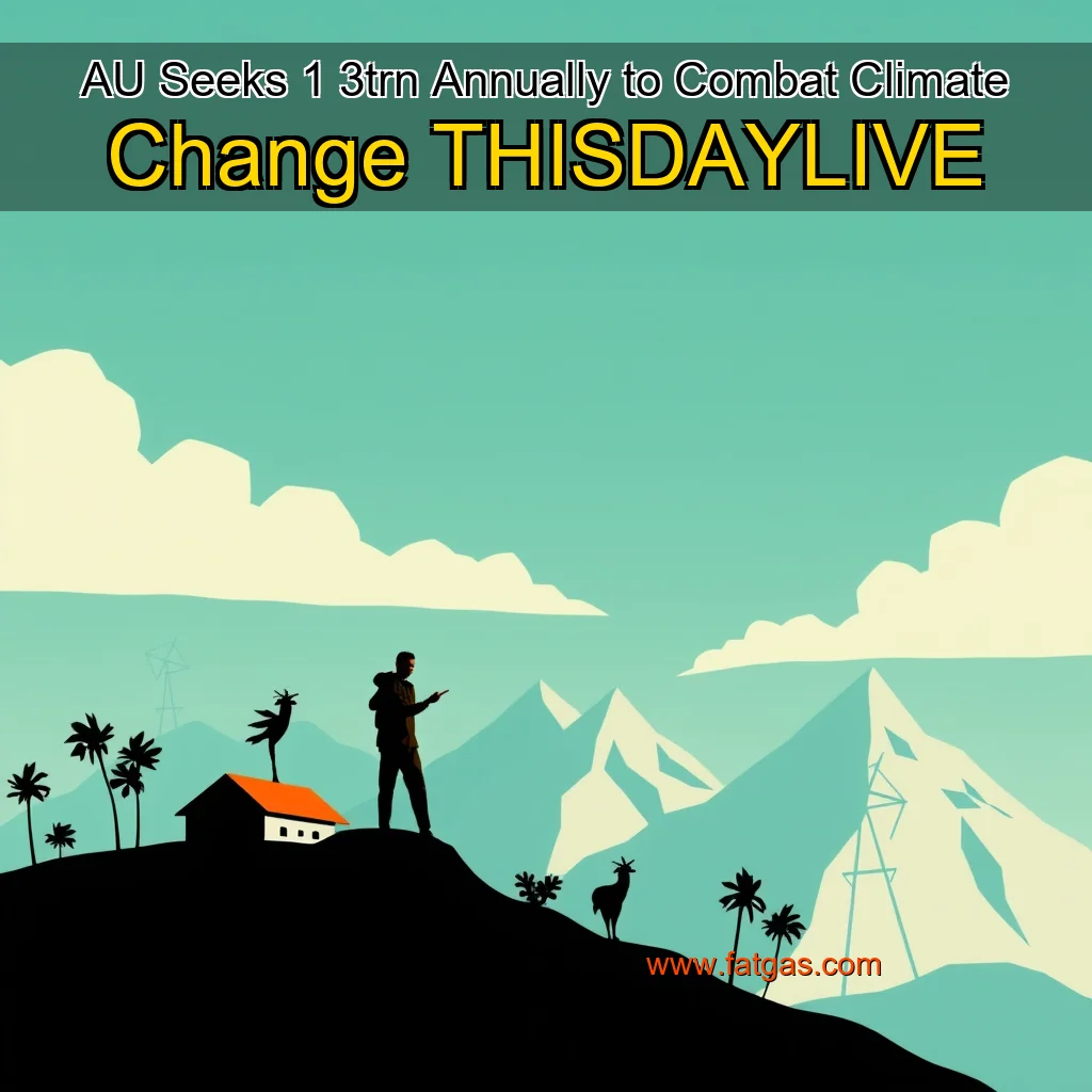 You are currently viewing AU Seeks 1  3trn Annually to Combat Climate Change  THISDAYLIVE