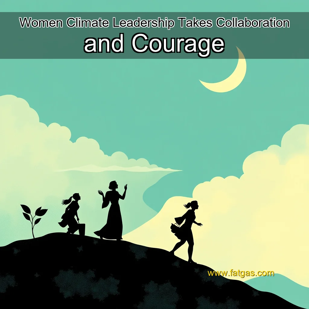 Read more about the article Women Climate Leadership Takes Collaboration and Courage