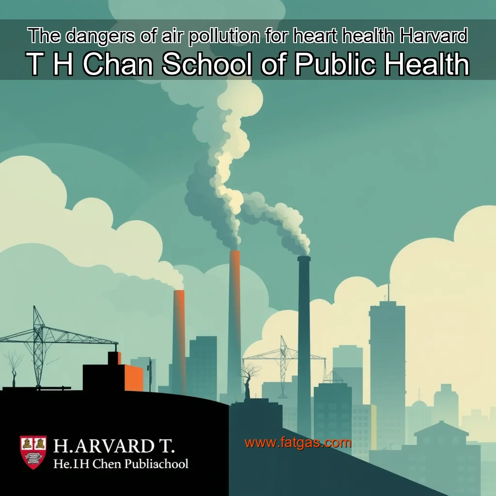Read more about the article The dangers of air pollution for heart health  Harvard T  H  Chan School of Public Health