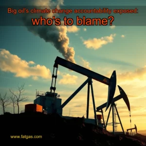 Read more about the article Big oil’s climate change accountability exposed: who’s to blame?
