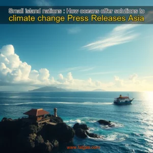 Read more about the article Small island nations : How oceans offer solutions to climate change  Press Releases  Asia