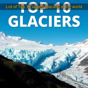 Read more about the article List of Top 10 largest glaciers in the world