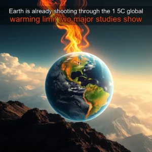 Read more about the article Earth is already shooting through the 1  5C global warming limit  two major studies show