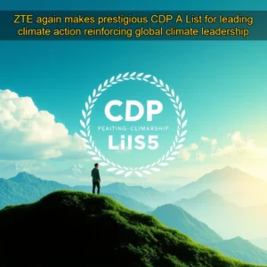 Read more about the article ZTE again makes prestigious CDP A List for leading climate action  reinforcing global climate leadership