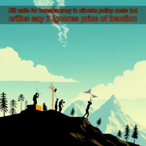 Read more about the article Bill calls for transparency in climate policy costs but critics say it ignores price of inaction