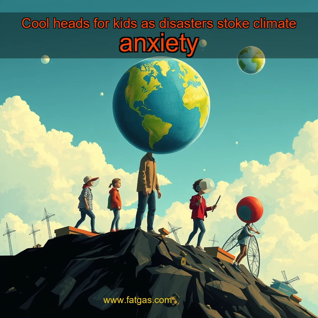 You are currently viewing Cool heads for kids as disasters stoke climate anxiety