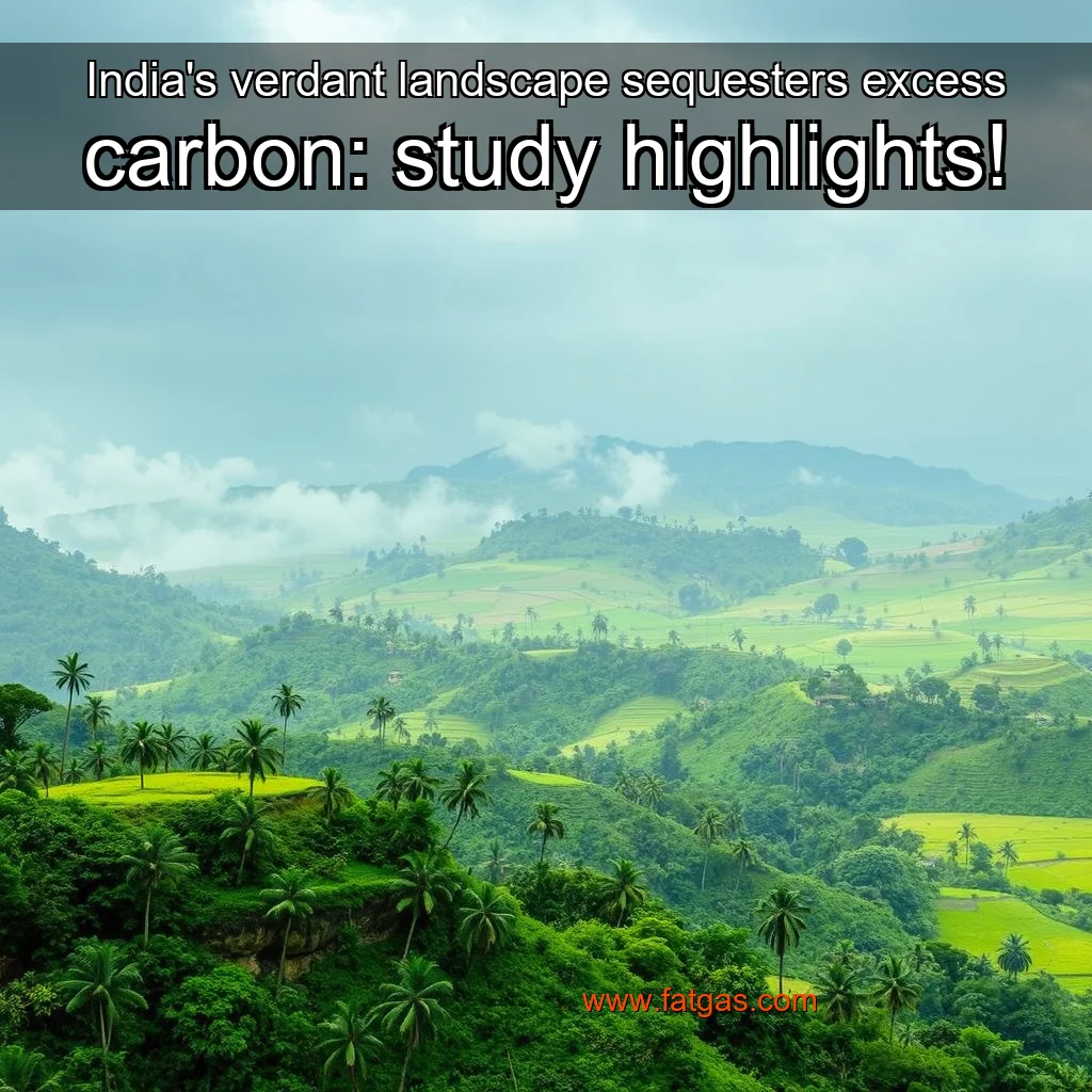 You are currently viewing India’s verdant landscape sequesters excess carbon: study highlights!