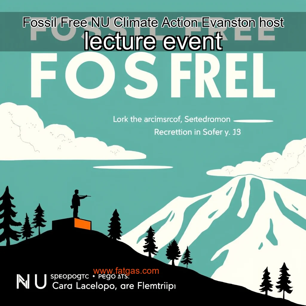 Read more about the article Fossil Free NU  Climate Action Evanston host lecture event