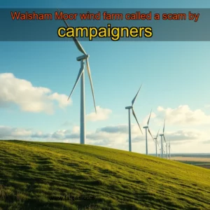 Read more about the article Walsham Moor wind farm called a scam by campaigners