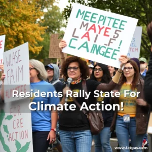 Read more about the article Residents Rally State For Climate Action!