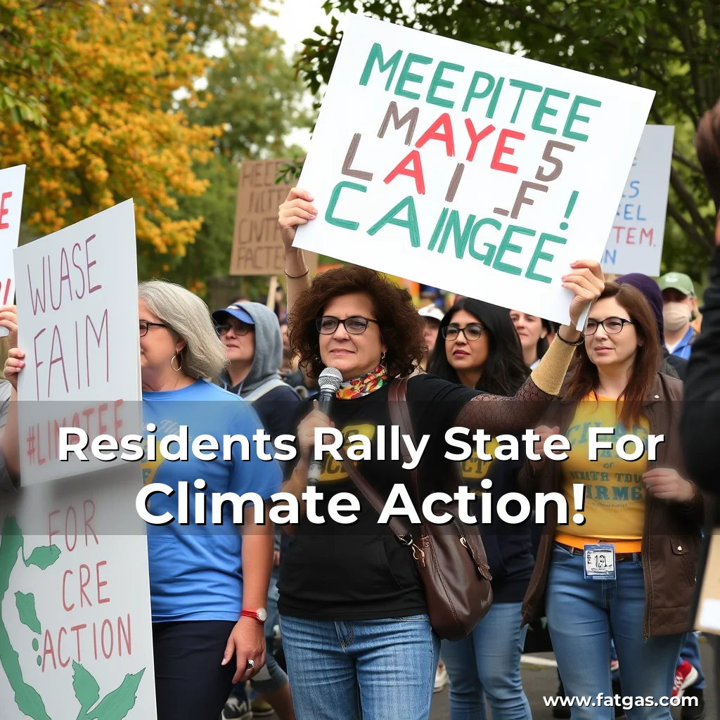 Read more about the article Residents Rally State For Climate Action!