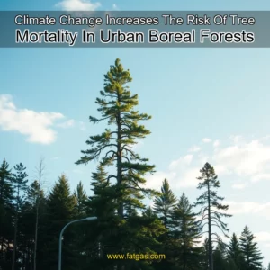 Read more about the article Climate Change Increases The Risk Of Tree Mortality In Urban Boreal Forests