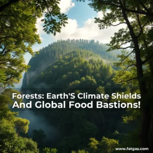 Read more about the article Forests: Earth’S Climate Shields And Global Food Bastions!