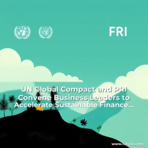 Read more about the article UN Global Compact and PRI Convene Business Leaders to Accelerate Sustainable Finance for a Resilient Future
