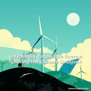 Read more about the article Unleashing Renewable Energy: Ignoring The Climate Solution?