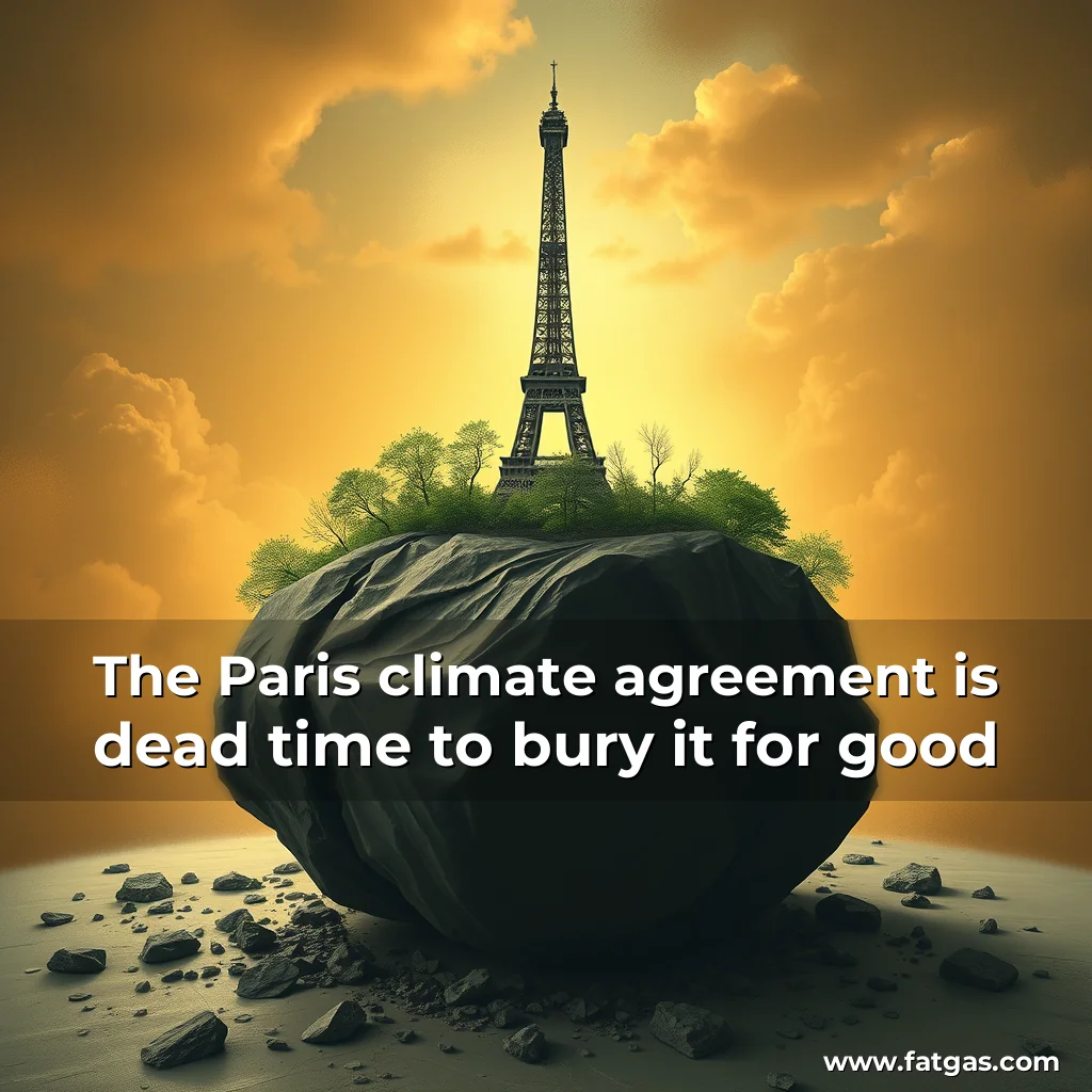 Read more about the article The Paris climate agreement is dead time to bury it for good