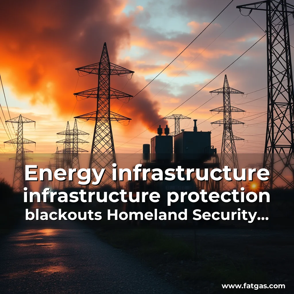 Read more about the article Energy infrastructure  infrastructure protection  blackouts  Homeland Security Newswire