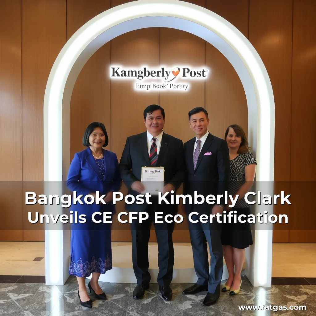 Read more about the article Bangkok Post  Kimberly  Clark Unveils CE CFP Eco Certification