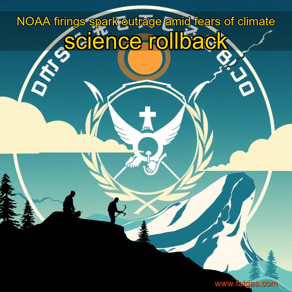 You are currently viewing NOAA firings spark outrage amid fears of climate science rollback