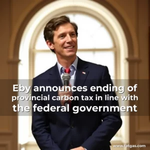 Read more about the article Eby announces ending of provincial carbon tax in line with the federal government