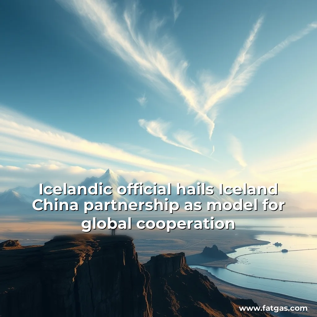 Read more about the article Icelandic official hails Iceland  China partnership as model for global cooperation