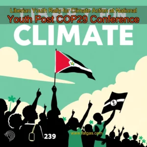 Read more about the article Liberian Youth Rally for Climate Action at National Youth Post COP29 Conference