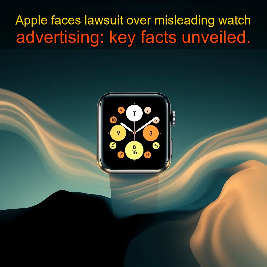 You are currently viewing Apple faces lawsuit over misleading watch advertising: key facts unveiled.