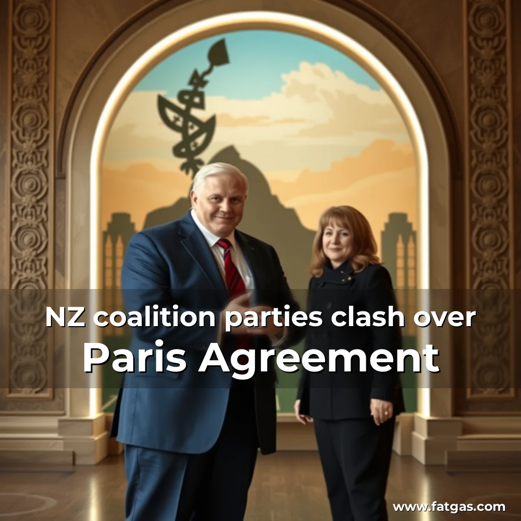 Read more about the article NZ coalition parties clash over Paris Agreement
