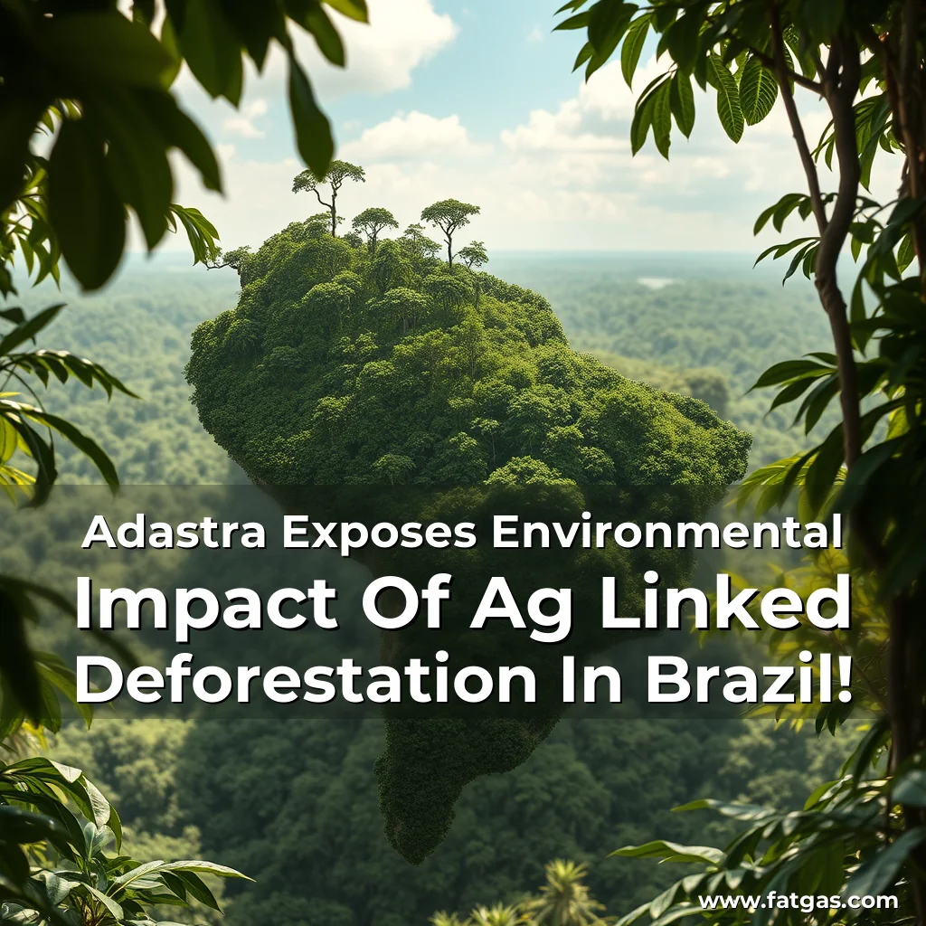 Read more about the article Adastra Exposes Environmental Impact Of Ag Linked Deforestation In Brazil!