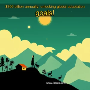 Read more about the article $300 billion annually: unlocking global adaptation goals!