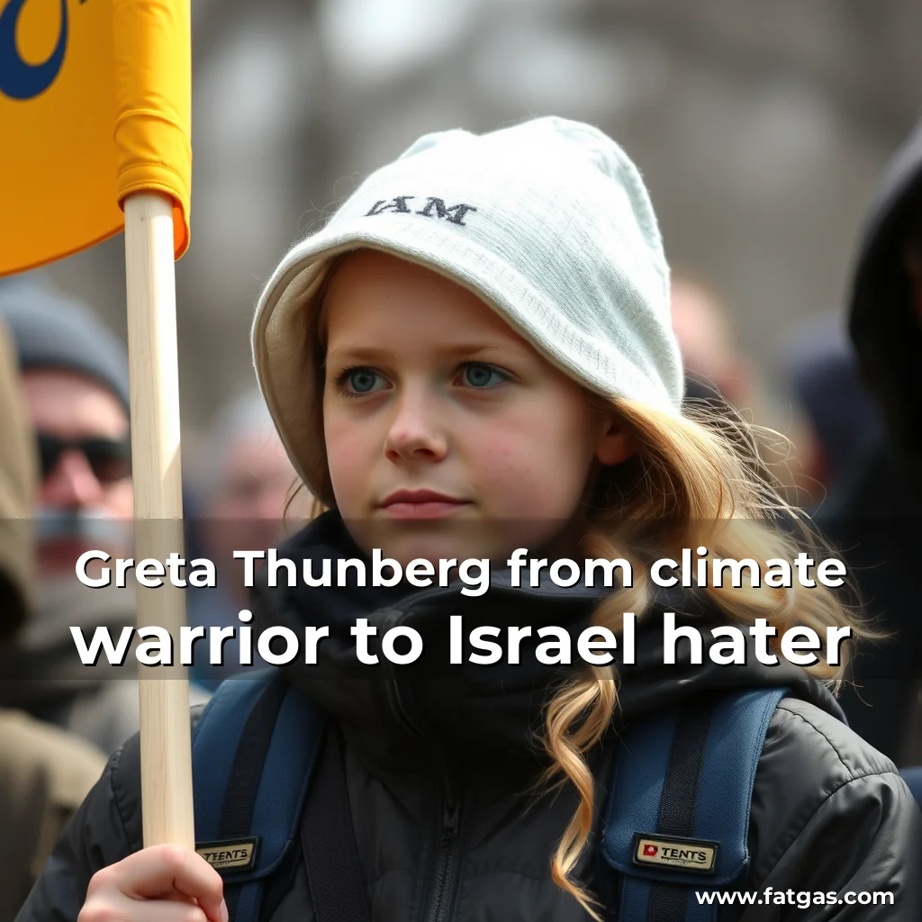 Read more about the article Greta Thunberg from climate warrior to Israel hater
