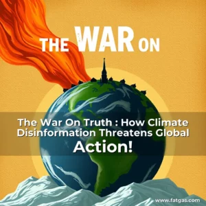 Read more about the article The War On Truth : How Climate Disinformation Threatens Global Action!