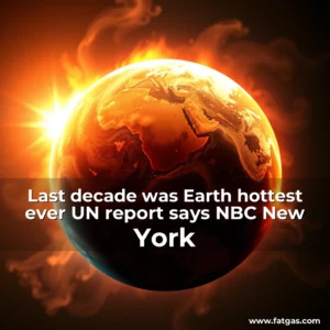 Read more about the article Last decade was Earth hottest ever  UN report says  NBC New York