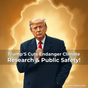 Read more about the article Trump’S Cuts Endanger Climate Research & Public Safety!