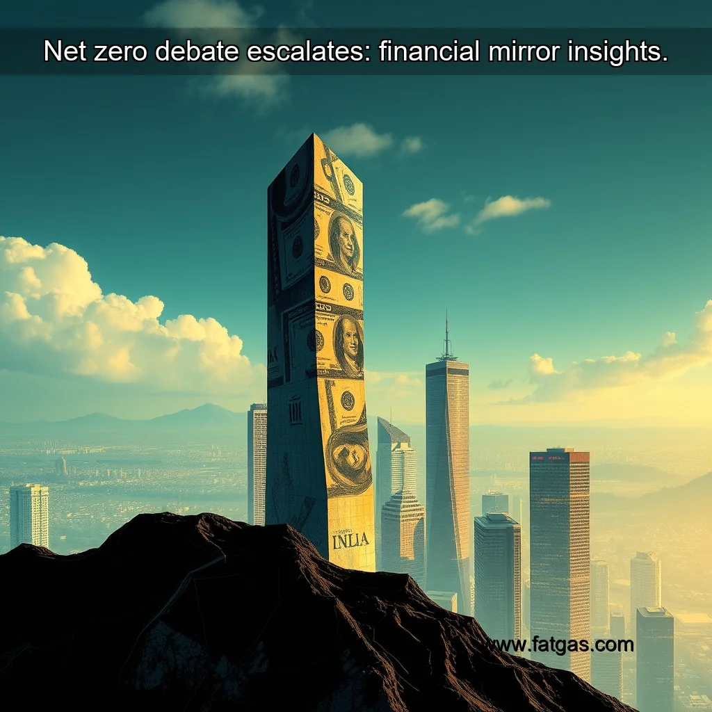 Read more about the article Net zero debate escalates: financial mirror insights.
