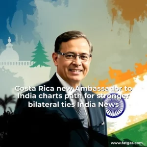 Read more about the article Costa Rica new Ambassador to India charts path for stronger bilateral ties  India News