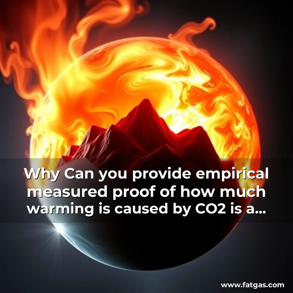 Read more about the article Why Can you provide empirical measured proof of how much warming is caused by CO2  is a really stupid question  Watts Up With That