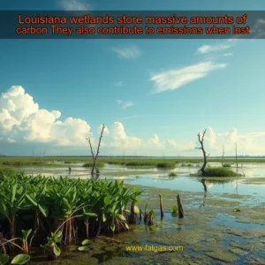 Read more about the article Louisiana wetlands store massive amounts of carbon  They also contribute to emissions when lost
