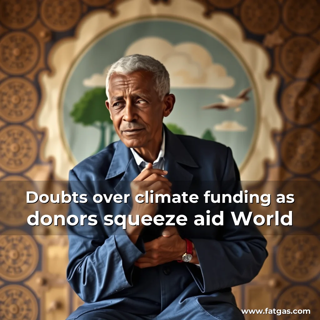 Read more about the article Doubts over climate funding as donors squeeze aid  World