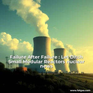 Read more about the article Failure After Failure : Let Ditch Small Modular Reactors   nuclear  news