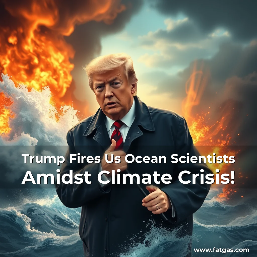 Read more about the article Trump Fires Us Ocean Scientists Amidst Climate Crisis!