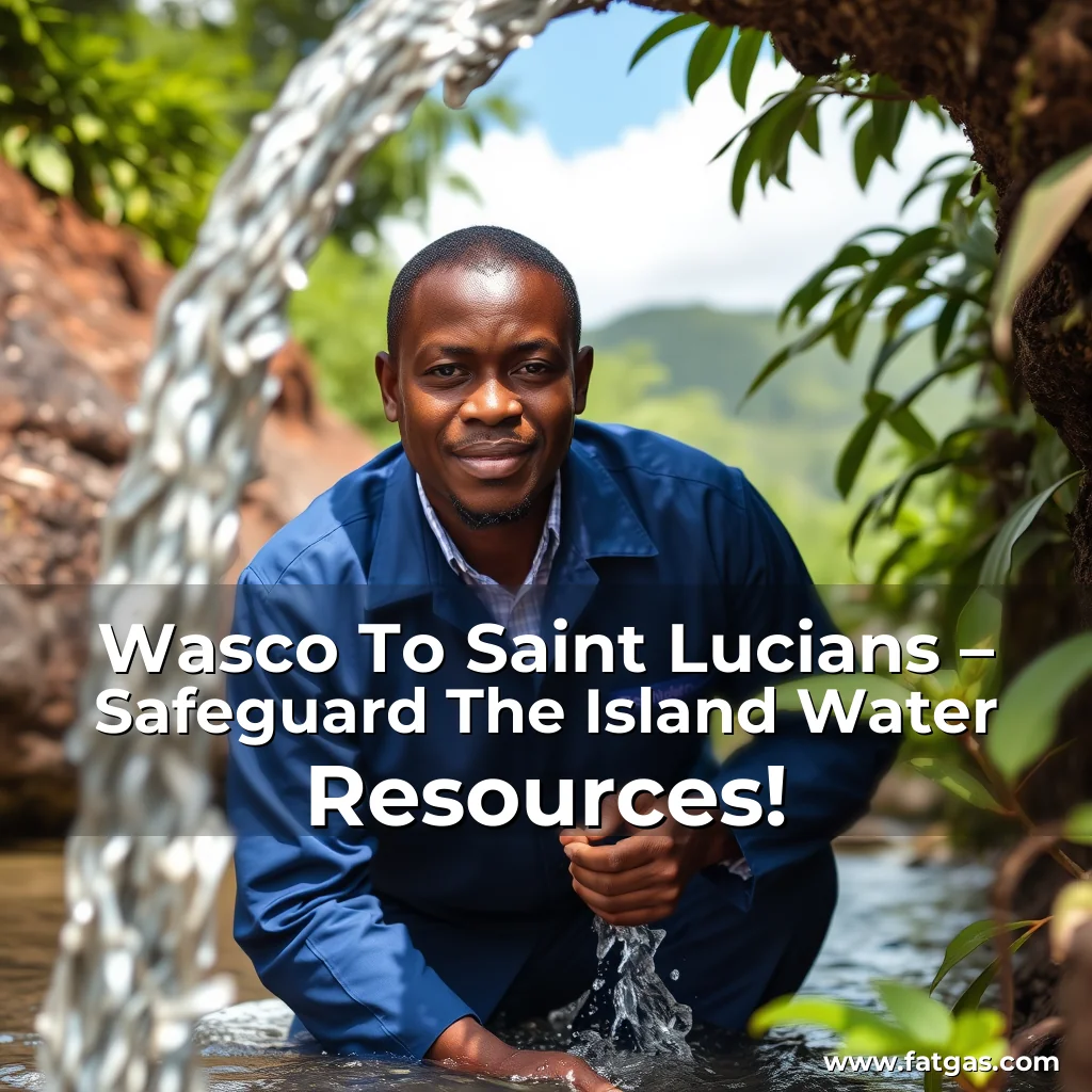 You are currently viewing Wasco To Saint Lucians – Safeguard The Island Water Resources!