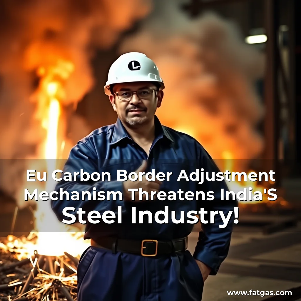 You are currently viewing Eu Carbon Border Adjustment Mechanism Threatens India’S Steel Industry!