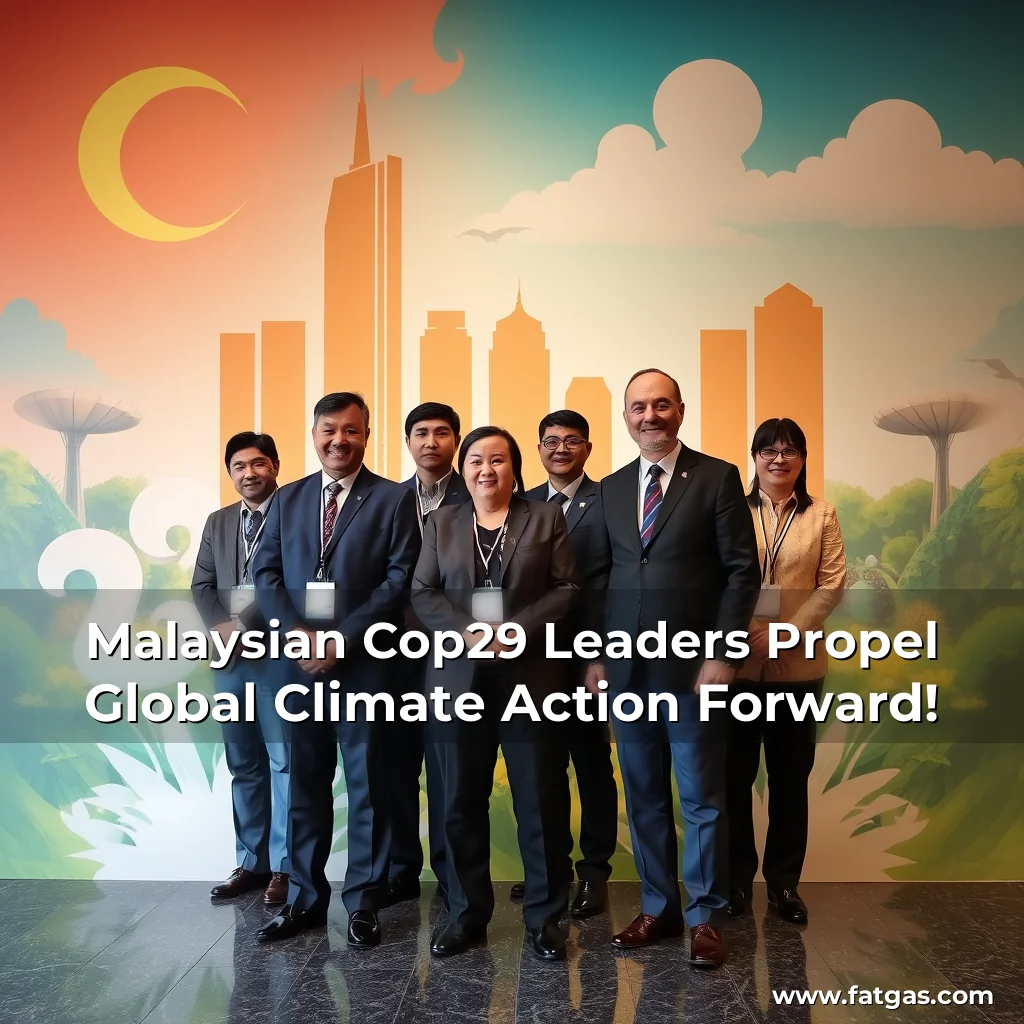 Read more about the article Malaysian Cop29 Leaders Propel Global Climate Action Forward!