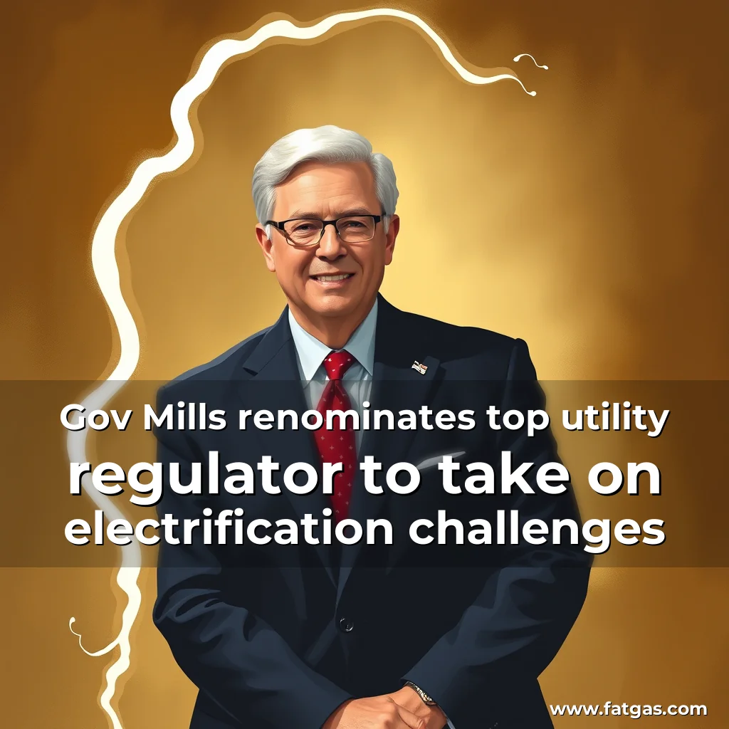 Read more about the article Gov  Mills renominates top utility regulator to take on electrification challenges