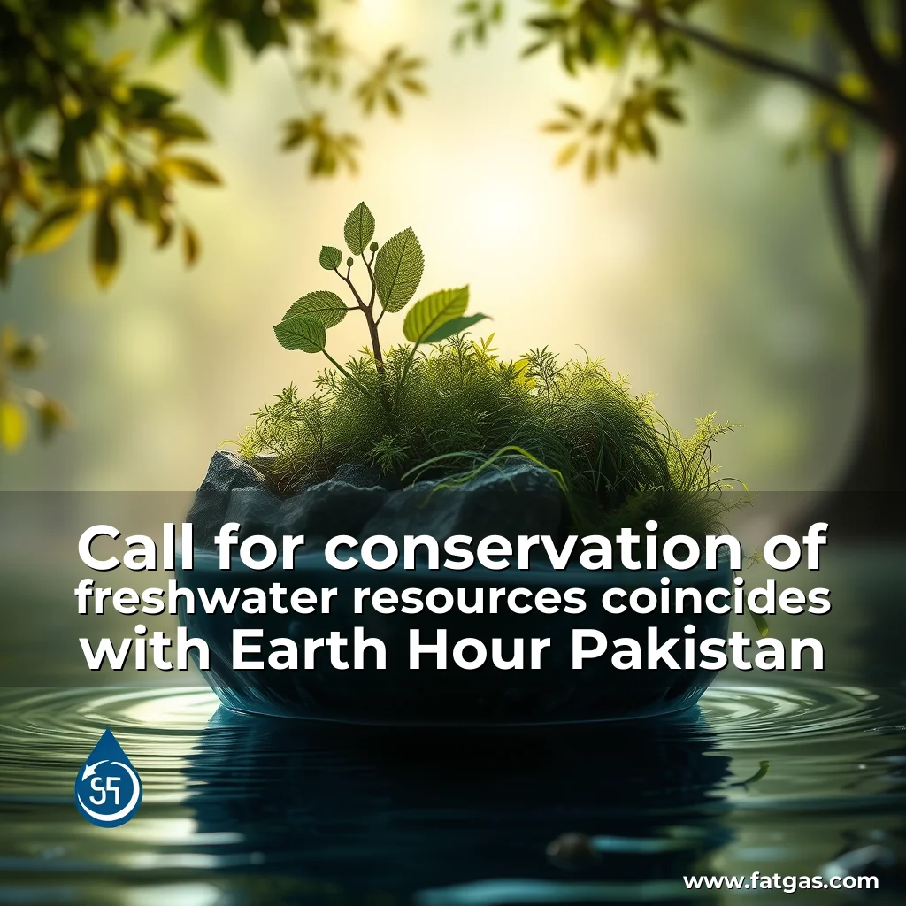 Read more about the article Call for conservation of freshwater resources coincides with Earth Hour  Pakistan