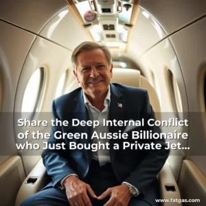 Read more about the article Share the Deep Internal Conflict of the Green Aussie Billionaire who Just Bought a Private Jet  Watts Up With That