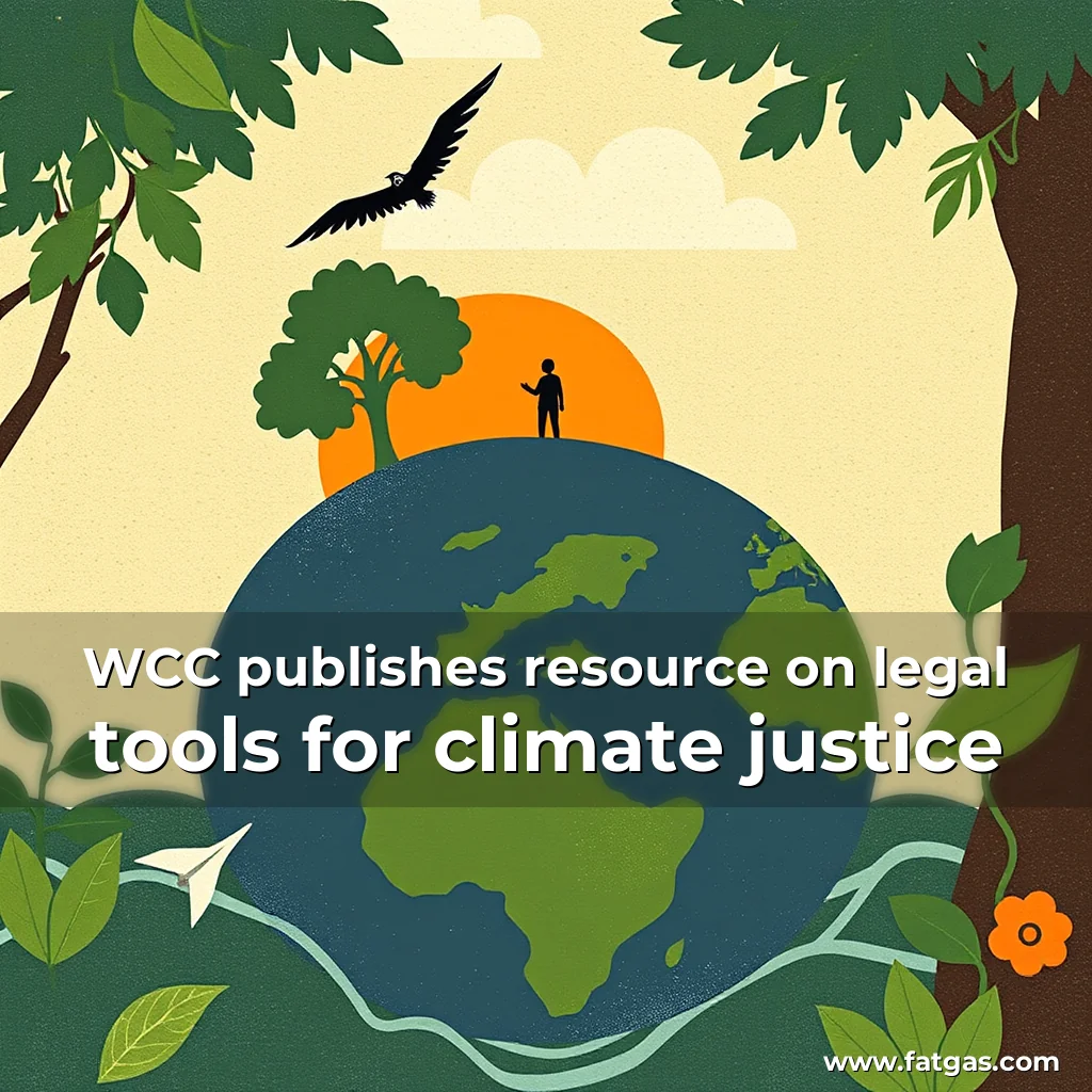 You are currently viewing WCC publishes resource on legal tools for climate justice