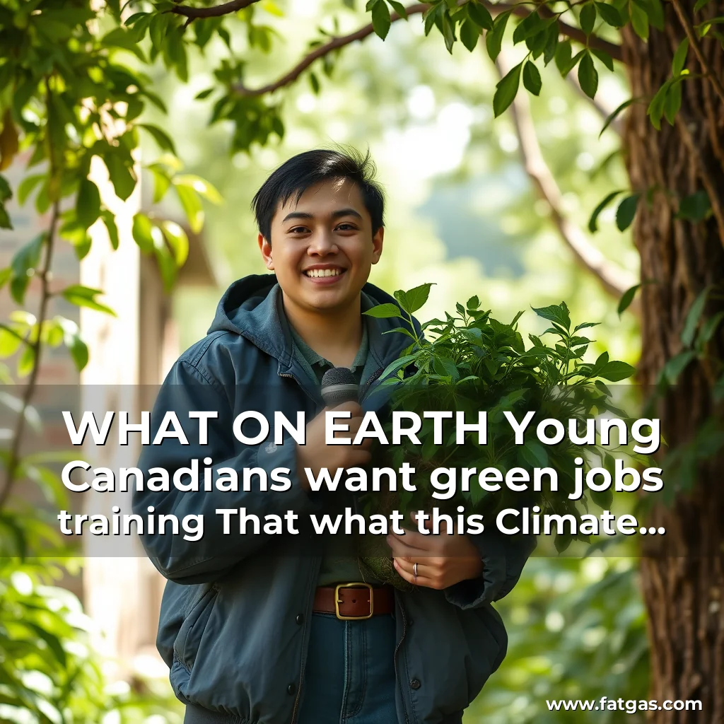 You are currently viewing WHAT ON EARTH  Young Canadians want green jobs training  That what this Climate Corp offers  Philippine Canadian Inquirer